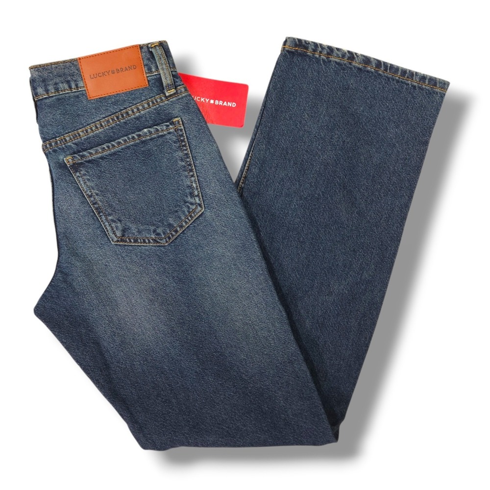 Lucky Brand Easy Rider Bootcut Jeans Medium‎ Wash KND Stretch Denim 2/26R